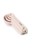 Stevens Ceramic Measuring Spoons, Blush Pink product photo View 04 S
