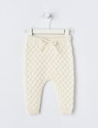Little Bundle Merino Knit Pant, Vanilla product photo