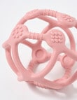 Teeny Weeny Silicone Teether Ball, Pink product photo View 03 S