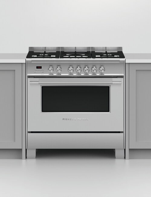 Fisher & Paykel 90cm 5 Burner Freestanding Cooker, OR90SCG2X1 product photo View 03 L