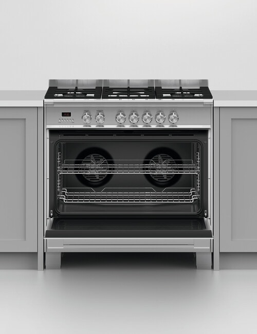 Fisher & Paykel 90cm 5 Burner Freestanding Cooker, OR90SCG2X1 product photo View 04 L