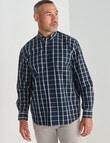 Logan Bengo Long Sleeve Shirt, Navy product photo