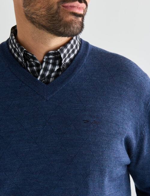 Logan Porthole Knitwear, Navy product photo View 04 L