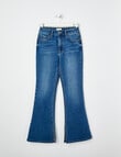 Switch Ava Flare Jean, Mid Blue product photo