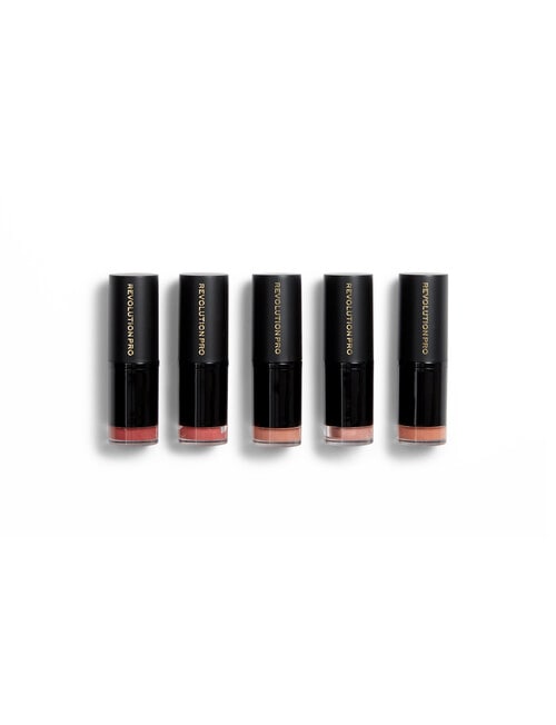 Revolution Pro Lipstick Collection Blushed Nudes, 5-Pack product photo View 02 L