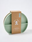 Teeny Weeny Silicone Suction Divider Plates, 2-Pack, Green product photo View 02 S