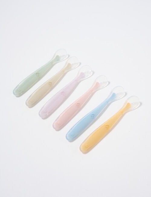 Teeny Weeny Silicone Weaning Spoons, 6-Pack product photo View 03 L