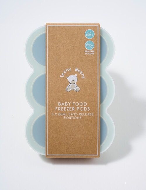 Teeny Weeny Silicone 6-Portion Baby Food Freezer Pods product photo View 02 L