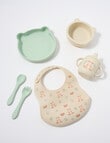 Teeny Weeny Silicone My First Feeding Set, 6-Piece, Bear product photo View 03 S