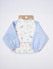 Teeny Weeny Long Sleeve Messy Smock with Pocket, Safari product photo View 02 S