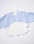 Teeny Weeny Long Sleeve Messy Smock with Pocket, Safari product photo View 03 S
