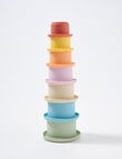 Teeny Weeny Silicone Round Stacking Cups product photo