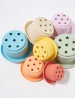 Teeny Weeny Silicone Round Stacking Cups product photo View 05 S