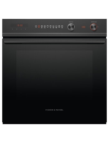 Fisher & Paykel 85L 9 Function Self-Cleaning Oven, Black, OB60SD9PB1 product photo