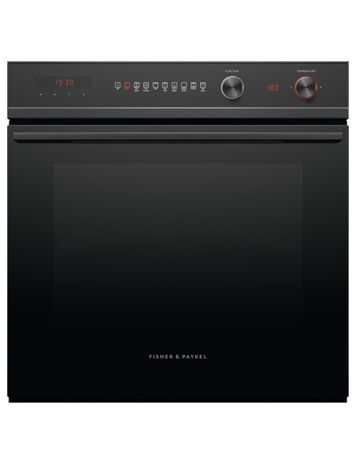 Fisher & Paykel 85L 9 Function Self-Cleaning Oven, Black, OB60SD9PB1 product photo