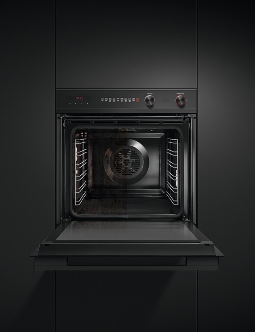 Fisher & Paykel 85L 9 Function Self-Cleaning Oven, Black, OB60SD9PB1 product photo View 04 L