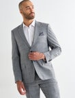 Laidlaw + Leeds Multicheck Tailored Jacket, Light Grey, Size 104 product photo
