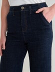 Denim Republic Wide Leg Jean, Rinse product photo View 05 S