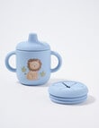 Teeny Weeny Silicone 2-in-1 Sippy & Snack Cup, Safari product photo