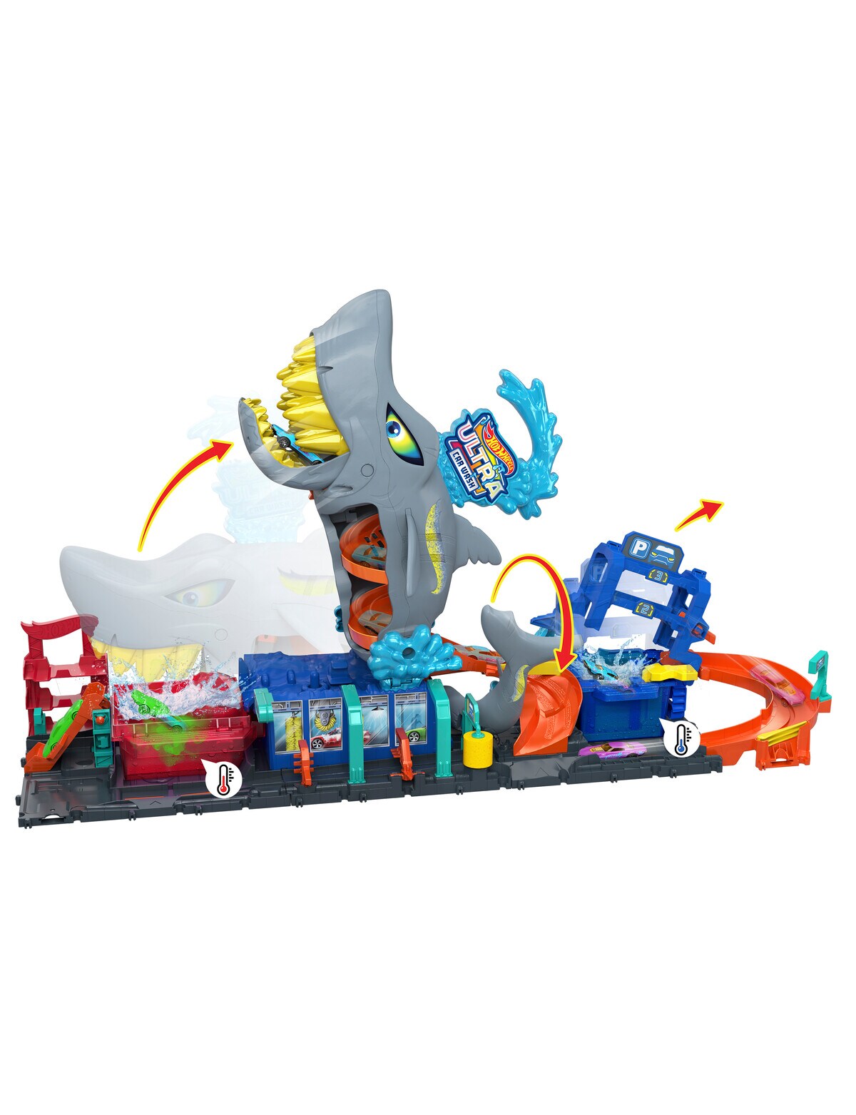 Hot Wheels Ultra Shark Car Wash Cars, Trucks & Remote Control