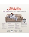 Sunbeam Feel Perfect Faux Fur Heated Throw, TRF4300 product photo View 03 S