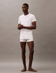 Calvin Klein Classic Crew Neck Tee, 3-Pack, White Mix product photo View 06 S