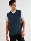 North South Merino Vest, Petrol product photo View 05 S