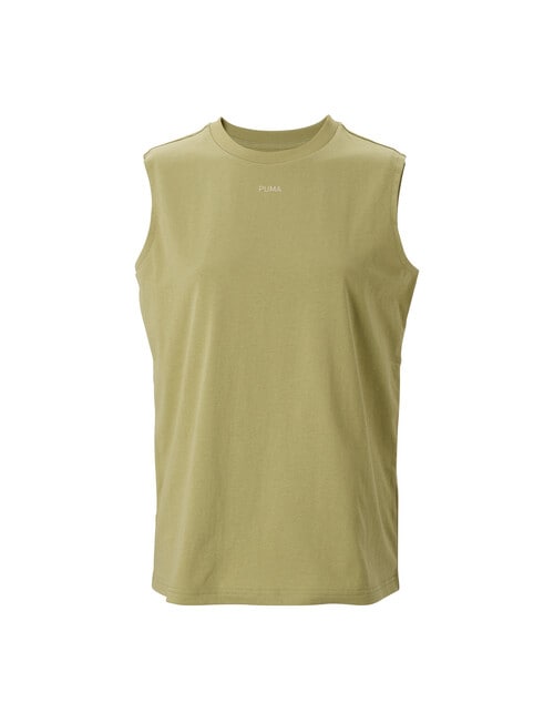 Puma Oversize Tank Top, Calming Green product photo