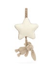 Jellycat Bash Bunny Music Pull, Beige product photo