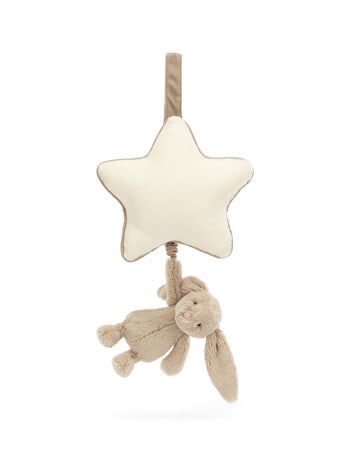 Jellycat Bash Bunny Music Pull, Beige product photo