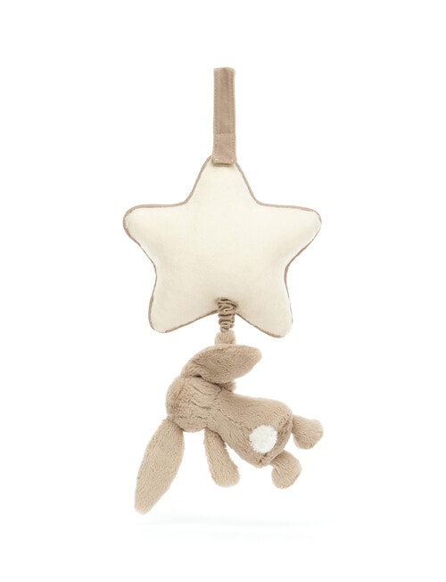 Jellycat Bash Bunny Music Pull, Beige product photo View 04 L