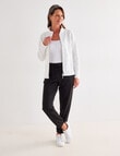 Ella J Supersoft Trackpant, Black product photo View 03 S