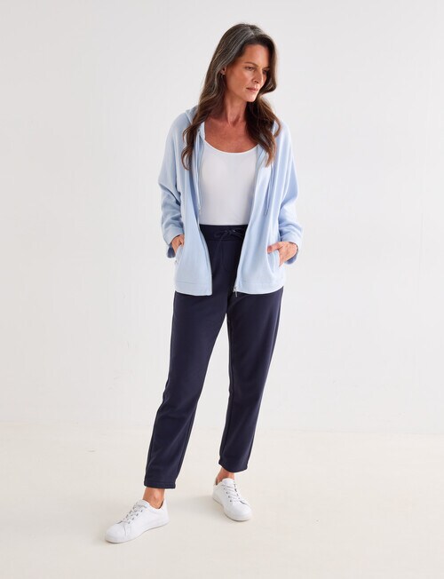 Ella J Supersoft Trackpant, Navy product photo View 03 L