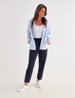 Ella J Supersoft Trackpant, Navy product photo View 03 S