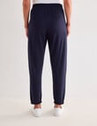 Ella J Supersoft Trackpant, Navy product photo View 02 S