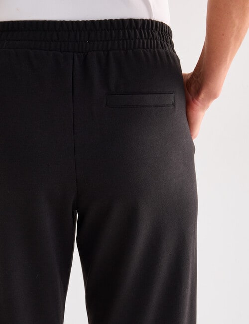 Ella J Supersoft Trackpant, Shorter Length, Black product photo View 05 L