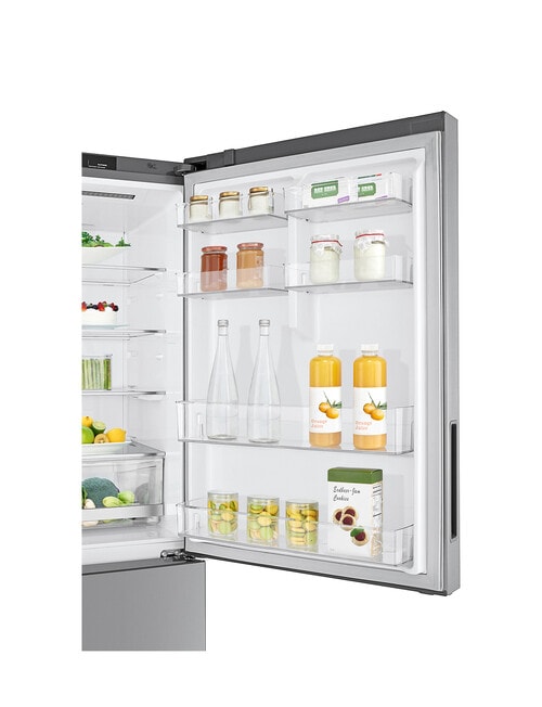 LG Electronics 420L Bottom Mount Fridge with Door Cooling, Stainless Steel, GB-455PL product photo View 06 L