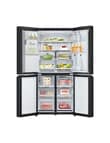 LG Electronics 506L Slim French Door Fridge with Ice & Water Dispenser, Matte Black, GF-L500MBL product photo View 03 S