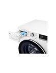 LG Electronics 10kg Front Load Washer & 6kg Dryer Combo, White, WVC5-1410W product photo View 07 S