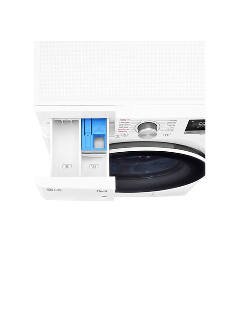 LG Electronics 9kg Front Load Washing Machine, White, WV5-1409W product photo View 05 L