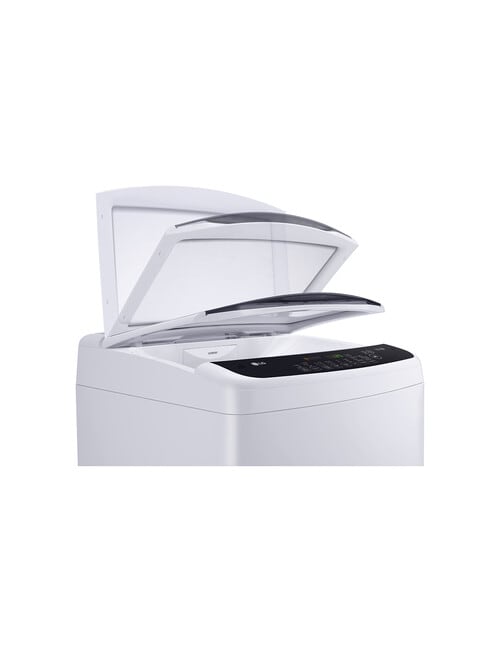 LG Electronics 7.5kg Top Load Washing Machine with Smart Inverter Control, White, WTG7520 product photo View 03 L