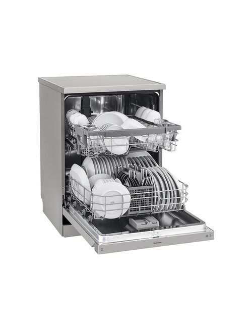 LG Electronics 14-Place Setting QuadWash Dishwasher, Platinum Steel, XD5B14PS product photo View 04 L