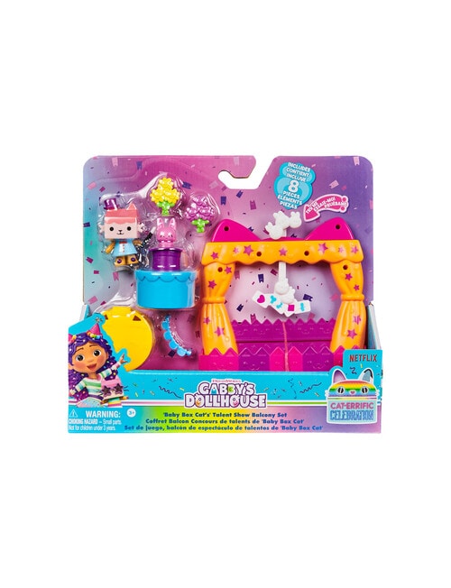 Gabby's Dollhouse Cakey's Fruit Smoothie Party Balcony Set product photo View 05 L