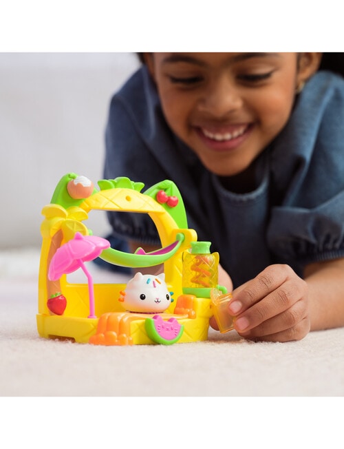 Gabby's Dollhouse Cakey's Fruit Smoothie Party Balcony Set product photo View 16 L