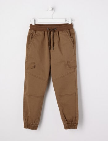 Mac & Ellie Cargo Jogger, Chocolate product photo