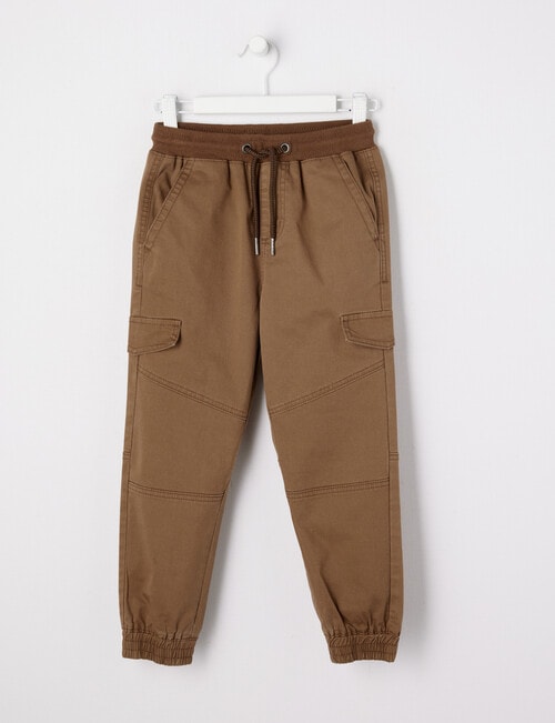 Mac & Ellie Cargo Jogger, Chocolate product photo