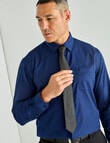 Chisel New Herringbone Long Sleeve Shirt, Navy product photo