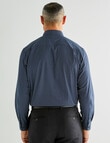 Chisel Rise Ditsy Long Sleeve Shirt, Navy product photo View 02 S
