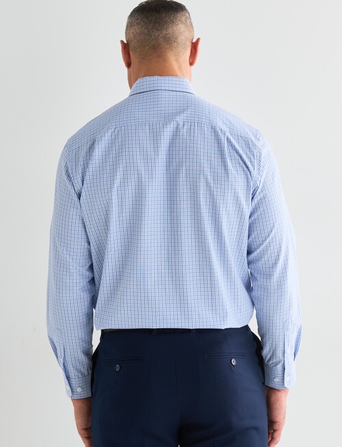 Chisel Multi Check Long Sleeve Shirt, Blue Navy product photo View 02 L