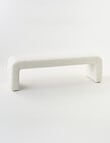 LUCA Furniture Samara Bench Long, Boucle Natural product photo